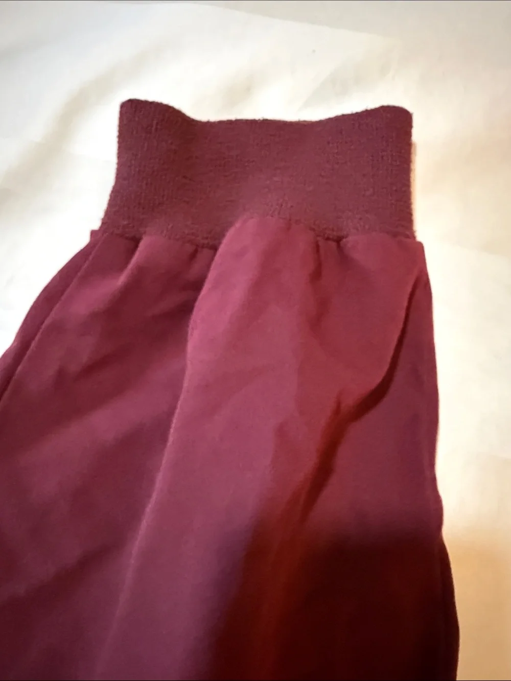 FIGS Men’s Jogger Scrub Pants Maroon/Burgundy Technical Collection -XL
